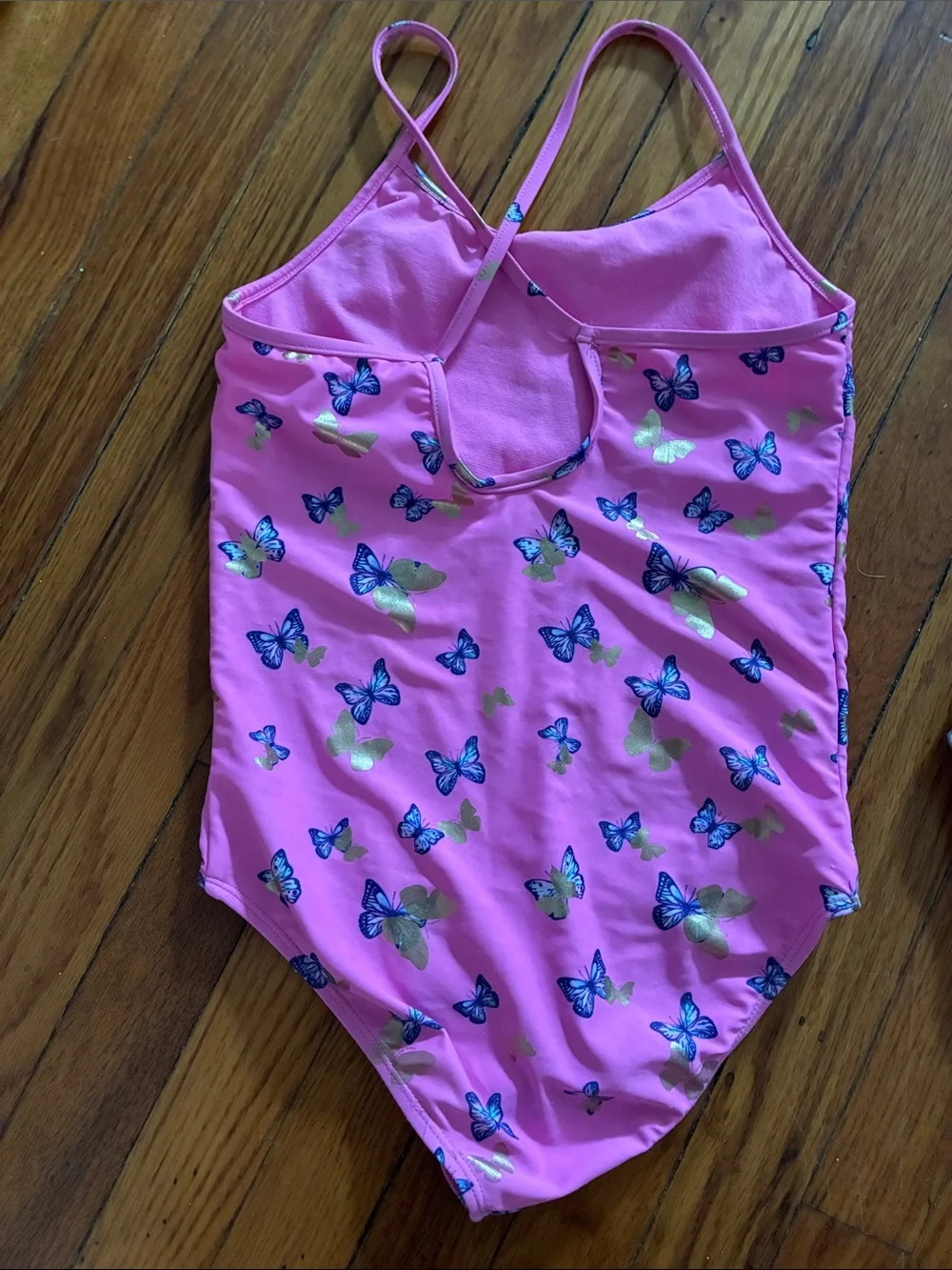 Girls One-Piece Butterfly Swimsuits
